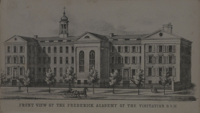 Visitation Academy in 1859